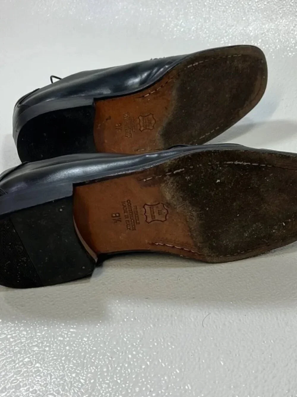 Pronto Uomo Men’s Elegant Formal Dress Oxford Comfort Shoes Size 8.5